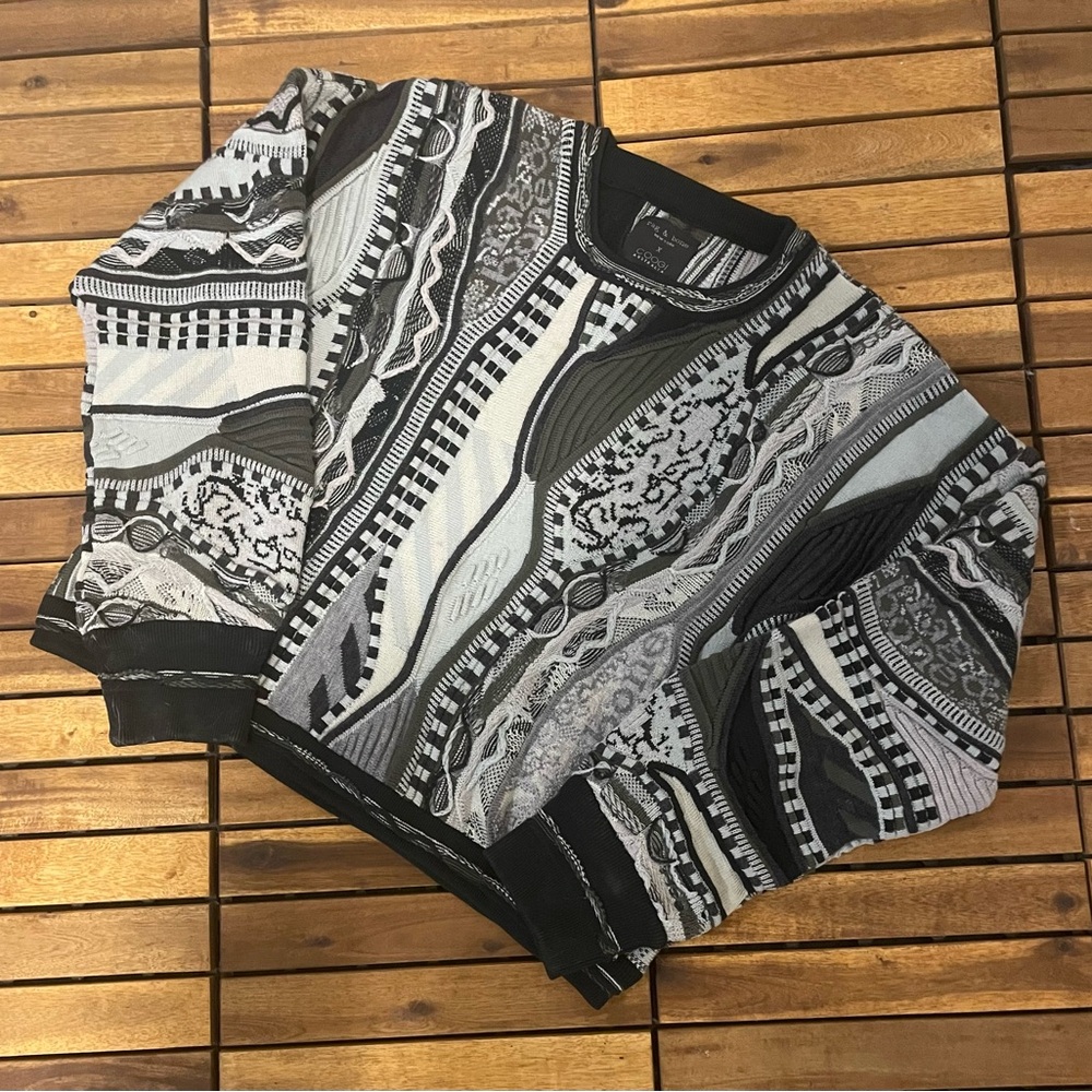 Coogi x Rag & Bone Cropped Sweater
